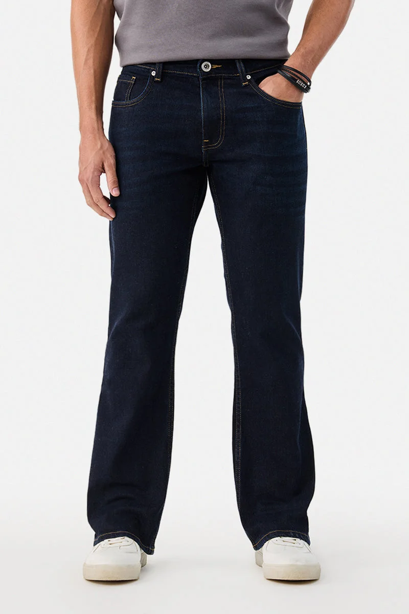 سنيتش Bootcut Stretch Denim Jeans